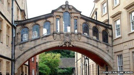 Bridge of Sighs, Oxford