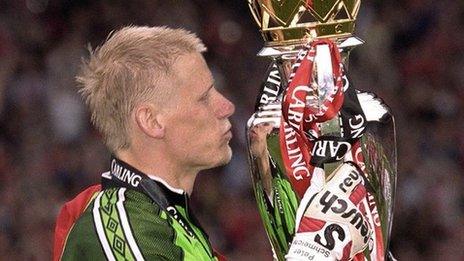 Peter Schmeichel won five titles with United