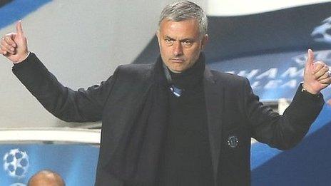 Chelsea manager Jose Mourinho