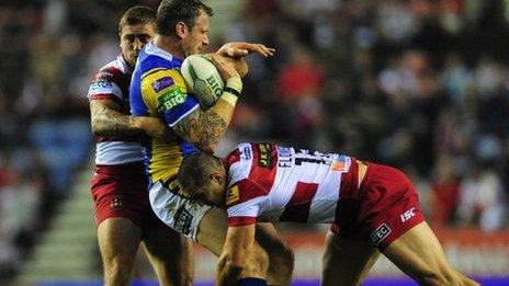 Wigan v Leeds, play-off semi-final