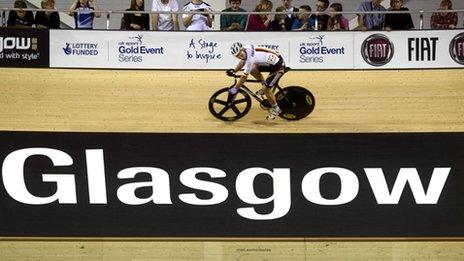 The Sir Chris Hoy Velodrome in Glasgow