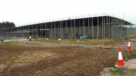 The new visitor building for Stonehenge​