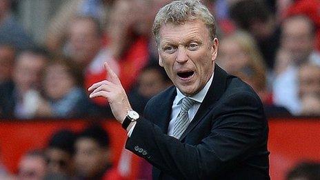 Manchester United manager David Moyes