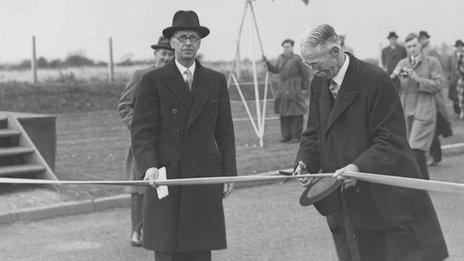 Tees Dock was officially opened by Sir William Worsley