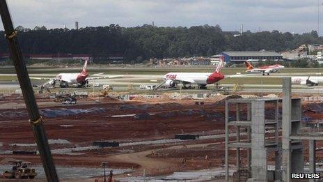 Guarulhos airport, Sao Paulo, 26 Sep 13