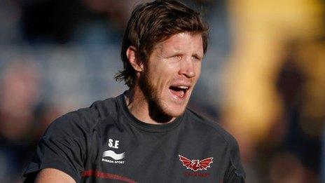 Simon Easterby shouts instructions to his team from the touchline