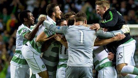 Celtic host Barcelona in the Champions League