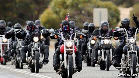 Motorcyclists in Australia (September 2013)