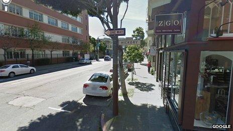 Google Streetview image of Hickory Street, San Francisco