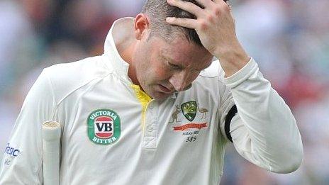 Australia captain Michael Clarke