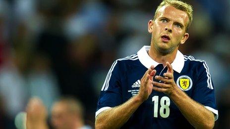 Scotland striker Jordan Rhodes