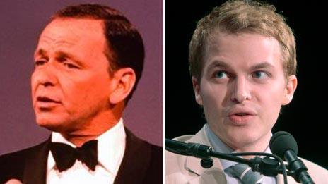 Frank Sinatra and Ronan Farrow