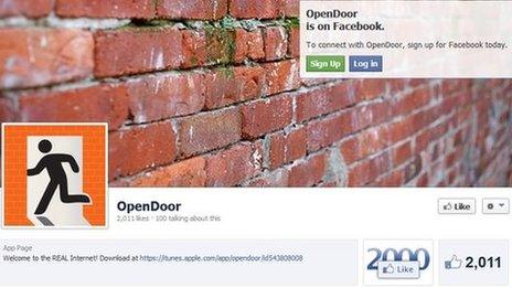 OpenDoor on Facebook