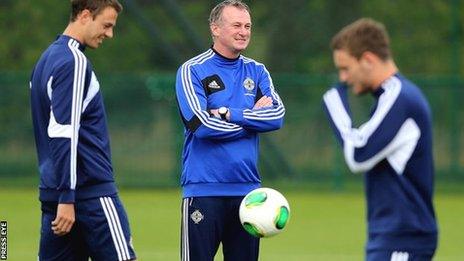 Northern Ireland manager Michael O'Neill