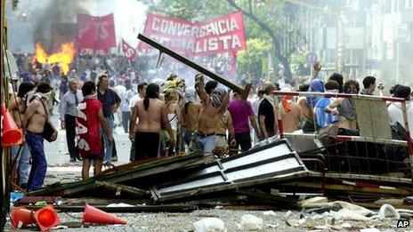 Buenos Aires protests, 20 Dec 2001