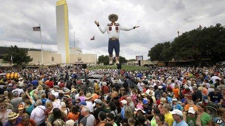 Big Tex at the Texas State Fair