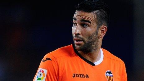 Valencia defender Adil Rami