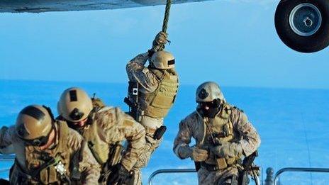 US Navy Seals. File photo