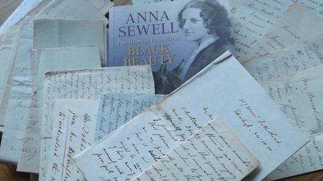 Anna Sewell collection of letters