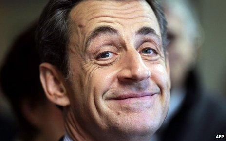 Former French President Nicolas Sarkozy