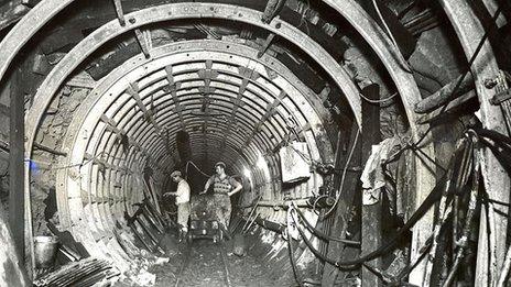 Haweswater Aqueduct construction