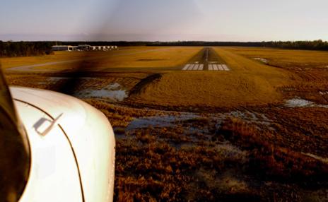 Cessna landing