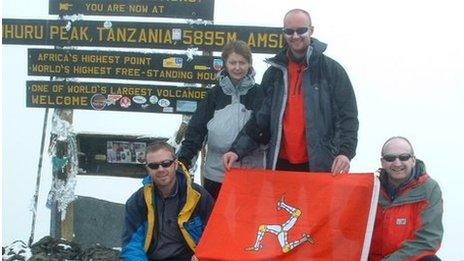 Kilimanjaro summit, Africa. February 2003.