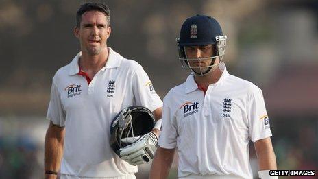 Kevin Pietersen and Jonathan Trott