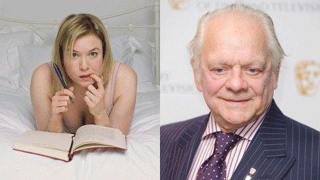 Bridget Jones and Sir David Jason