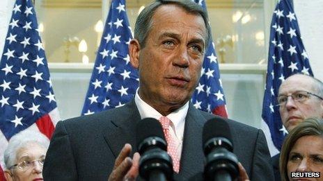 Republican House Speaker John Boehner. Photo: 10 October 2013