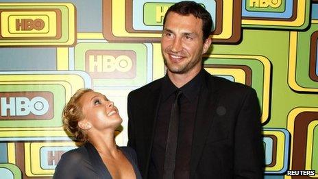 Hayden Panettiere and Wladimir Klitschko