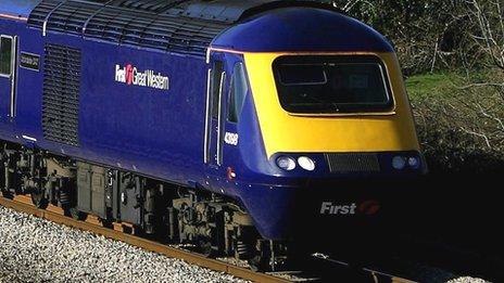 A First Great Western train