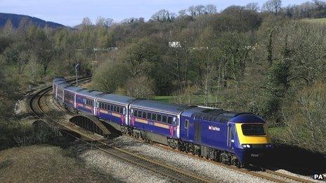 A First Great Western train