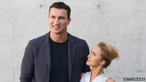 Hayden Panettiere and Wladimir Klitschko