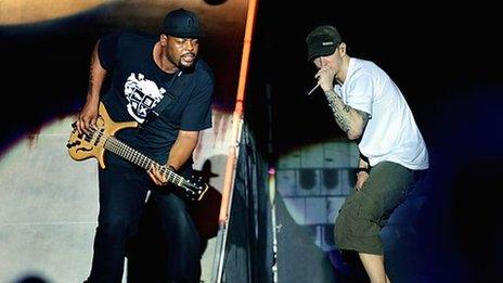 Eminem at Reading Festival