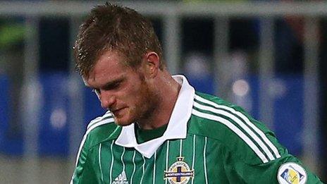 Northern Ireland player Chris Brunt