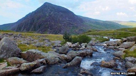 Pen yr Ole Wen and Ogwen Valley