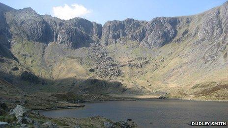 Devil's Kitchen from Cwm Idwal