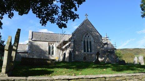 Tyneham church