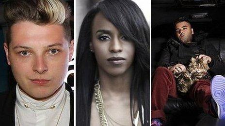 John Newman, Angel Haze and Naughty Boy