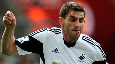 Swansea's Angel Rangel