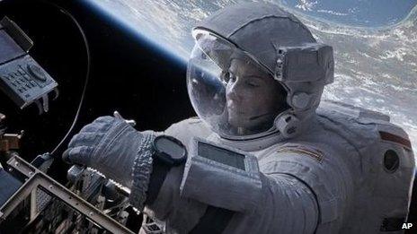 Sandra Bullock in Gravity