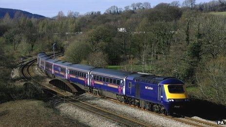 A First Great Western train