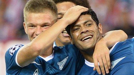 Zenit striker Hulk