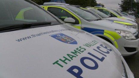 Thames Valley Police cars