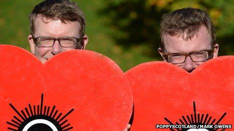 Craig and Charlie Reid from The Proclaimers