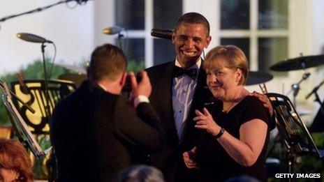 Angela Merkel and Barack Obama in June 2011