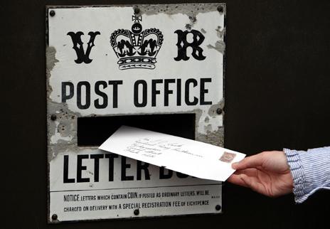 Victorian postbox