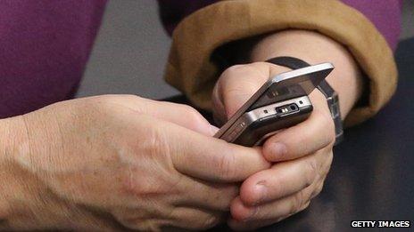 Merkel's mobile phone