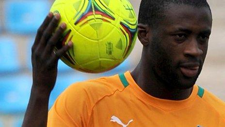 Yaya Toure of Ivory Coast